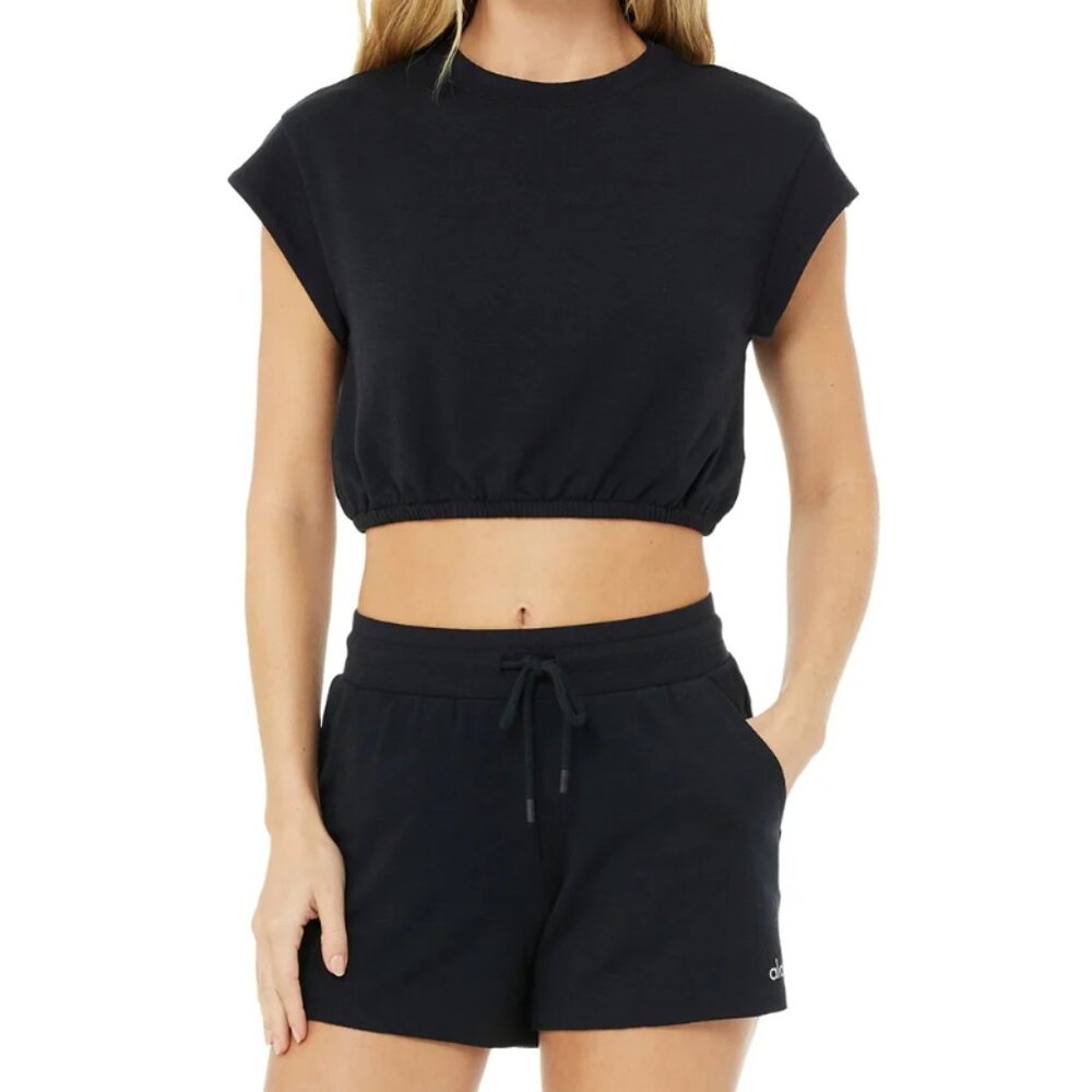 ALO Dreamy Crop Top and Short Set Size XS